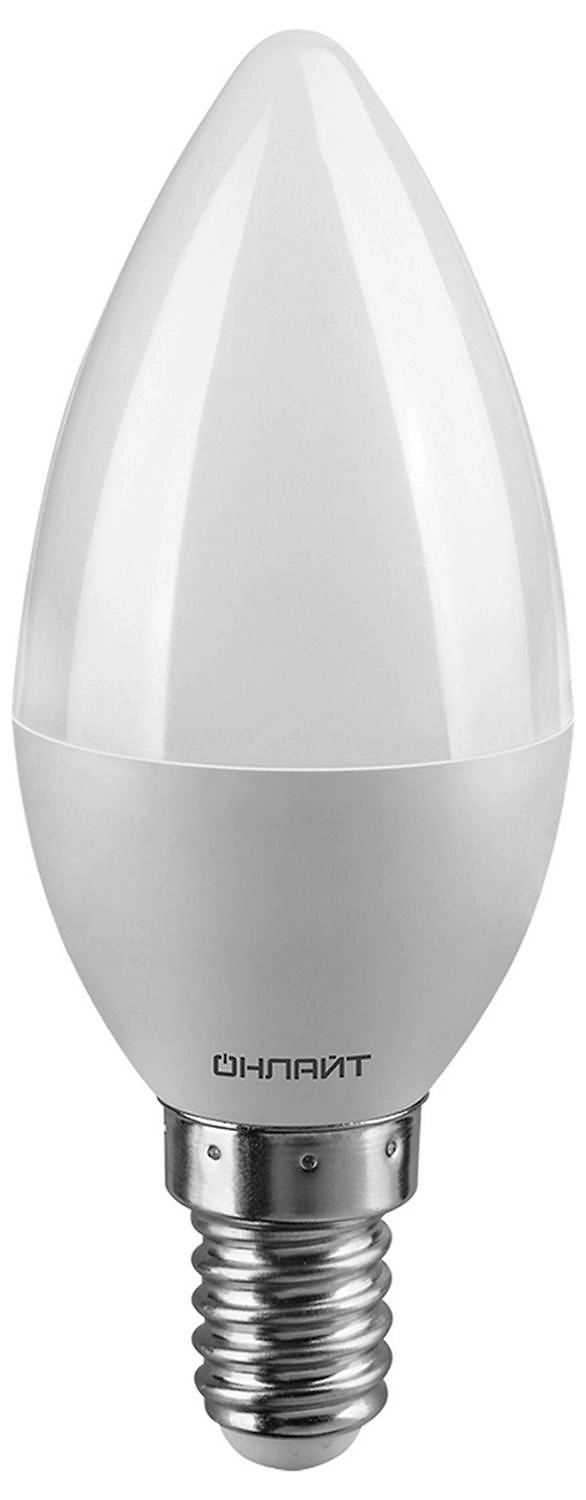 Светодиодная лампа Онлайт OLL-A E14 4 Вт свеча теплый свет