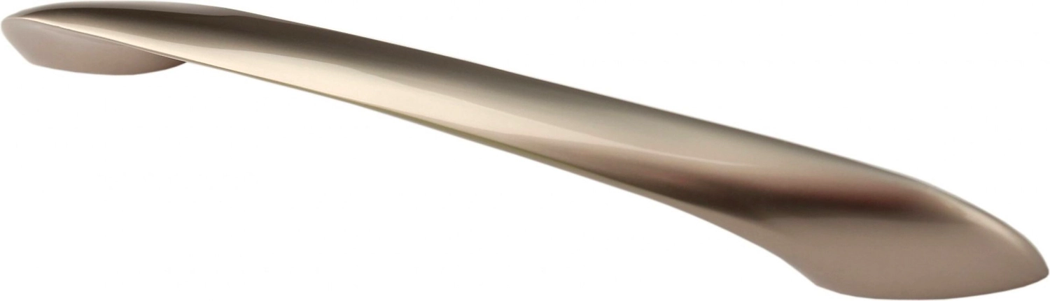 Мебельная ручка-скоба BOYARD сатиновый никель 188 мм