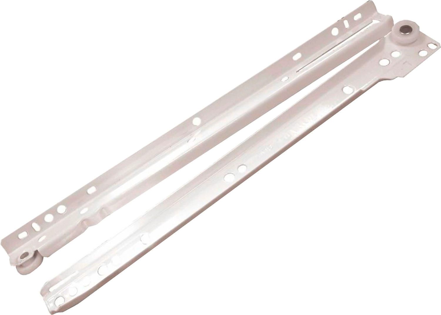 Направляющие BOYARD DS 01W.2/550 роликовые неполного выдвижения 35х550 мм