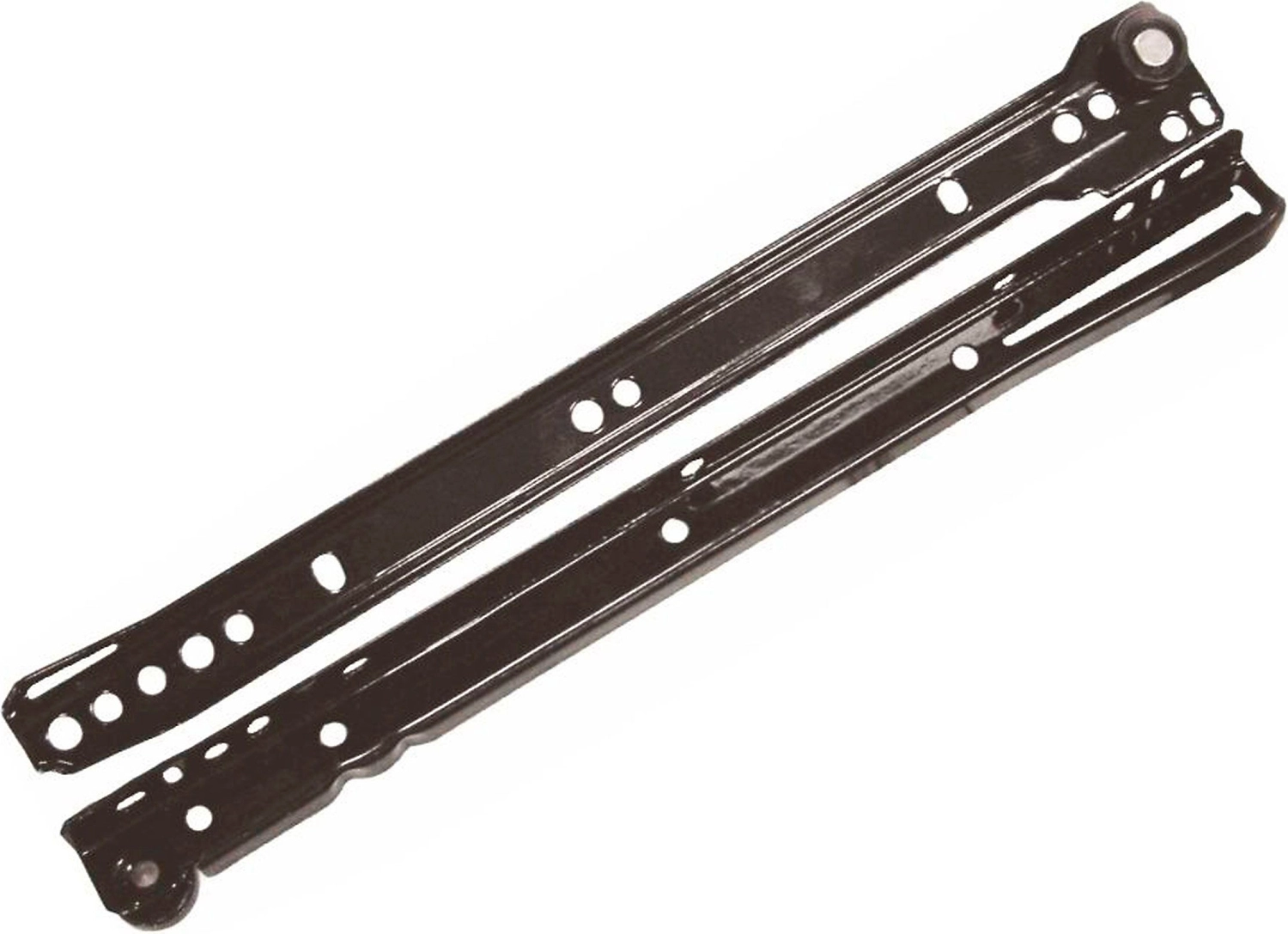 Направляющие BOYARD DS 01BL.2/300 роликовые неполного выдвижения 35х300 мм