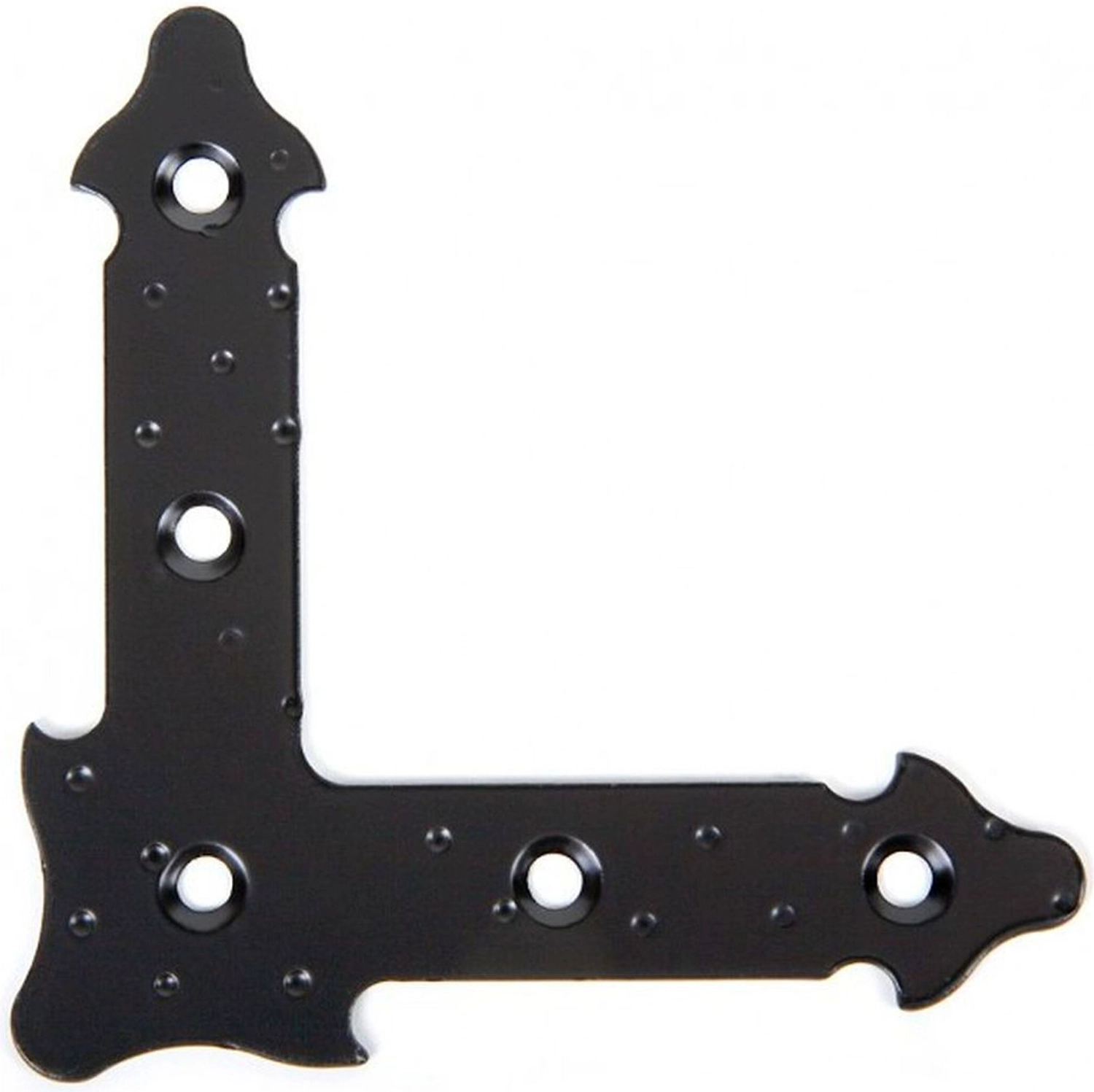 Мебельный уголок монтажный Tech-KREP FRS-75 сталь черный 75x75x2 мм