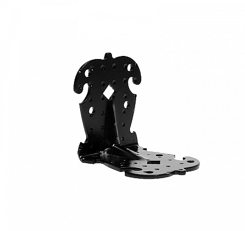 Мебельный уголок монтажный Tech-KREP FRS-105 сталь черный 105x100x105 мм