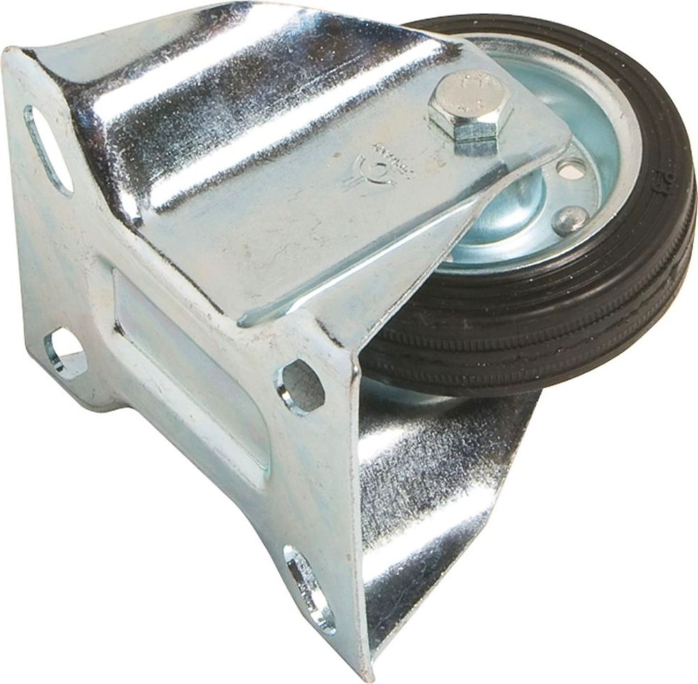 Мебельный ролик неповоротный 50 кг 80 мм