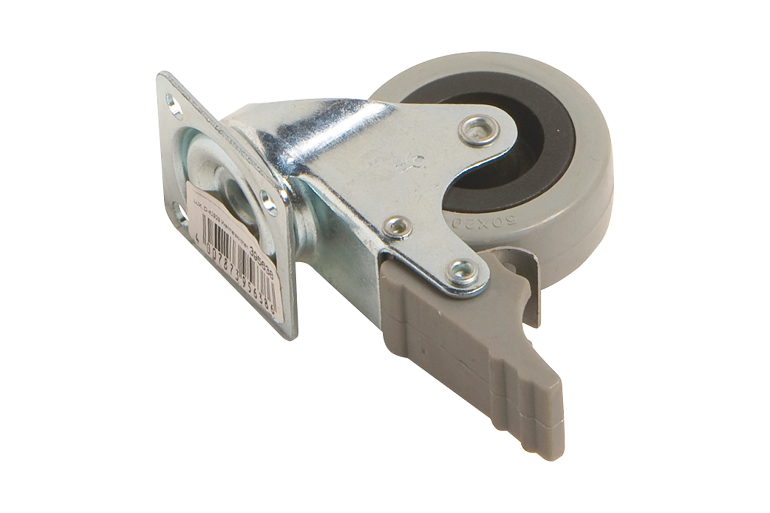 Ролик поворотный для мебели LUX-TOOLS 50 мм