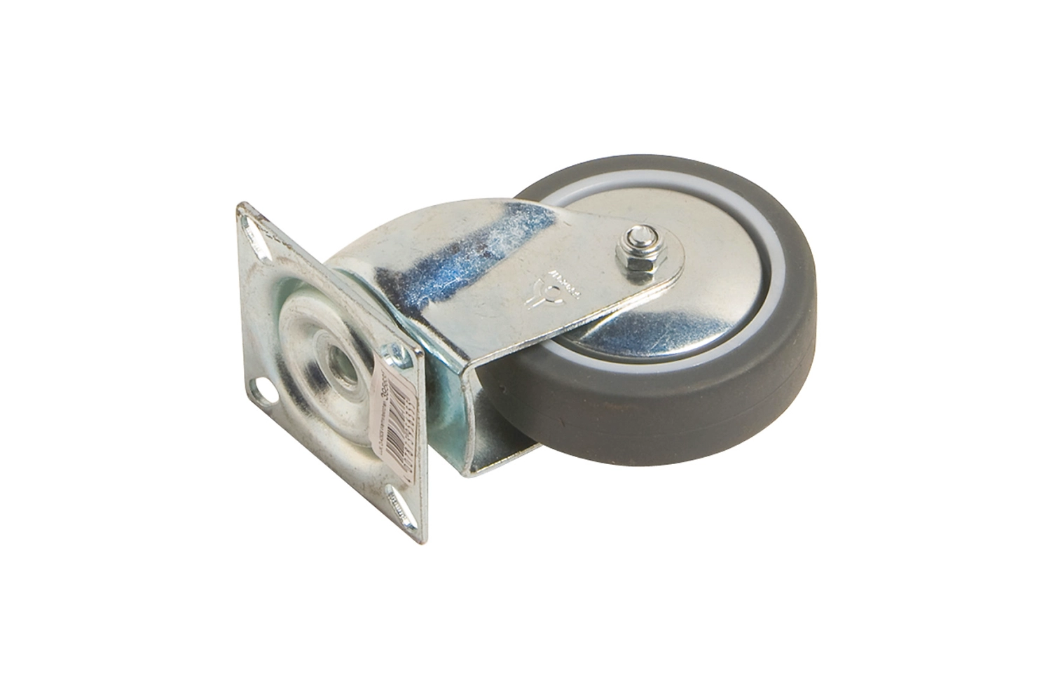 Ролик поворотный для мебели LUX-TOOLS 75 мм
