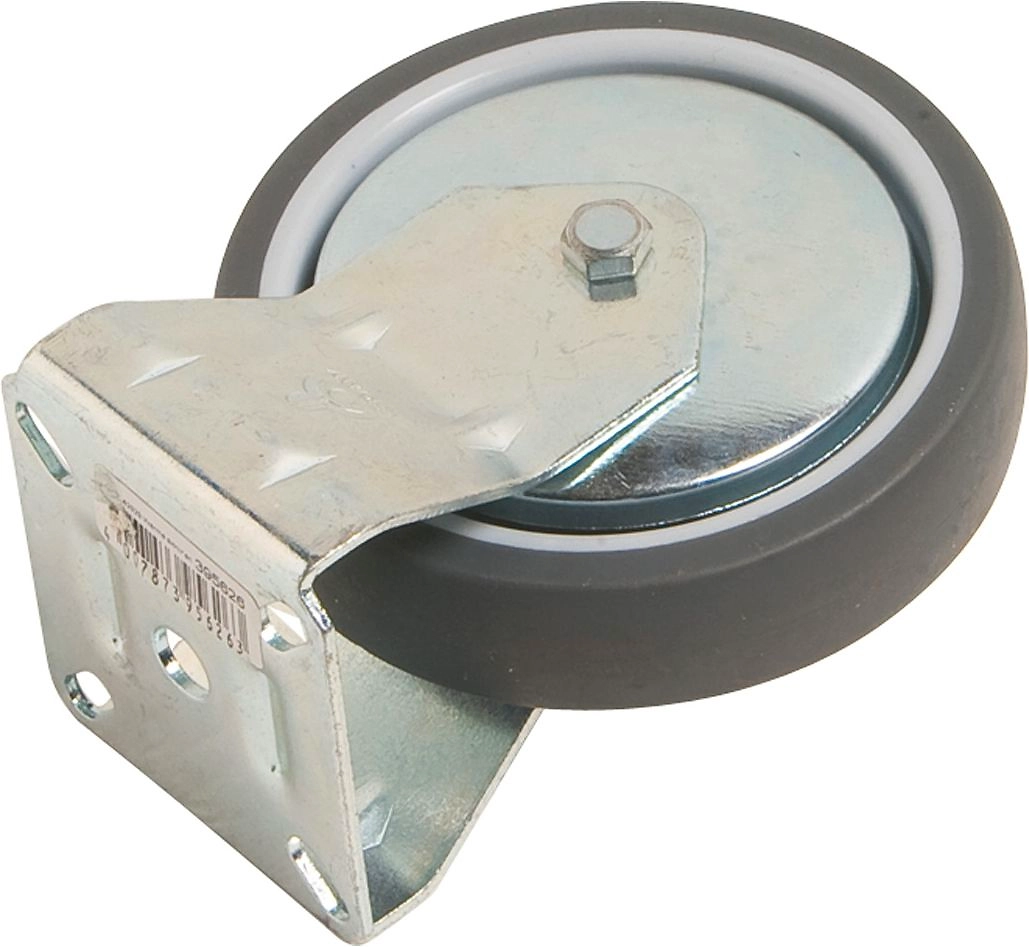 Мебельный ролик неповоротный 60 кг 100 мм