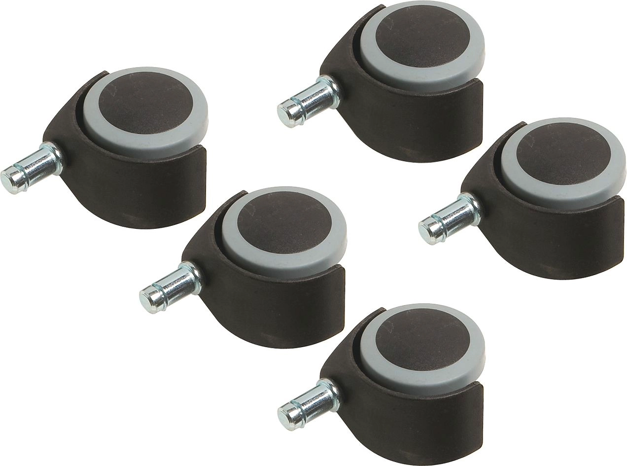 Колеса для офисного стула LUX-TOOLS 50 мм 5 шт