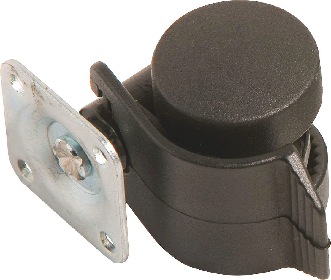 Мебельный ролик 395515 поворотный 35 мм