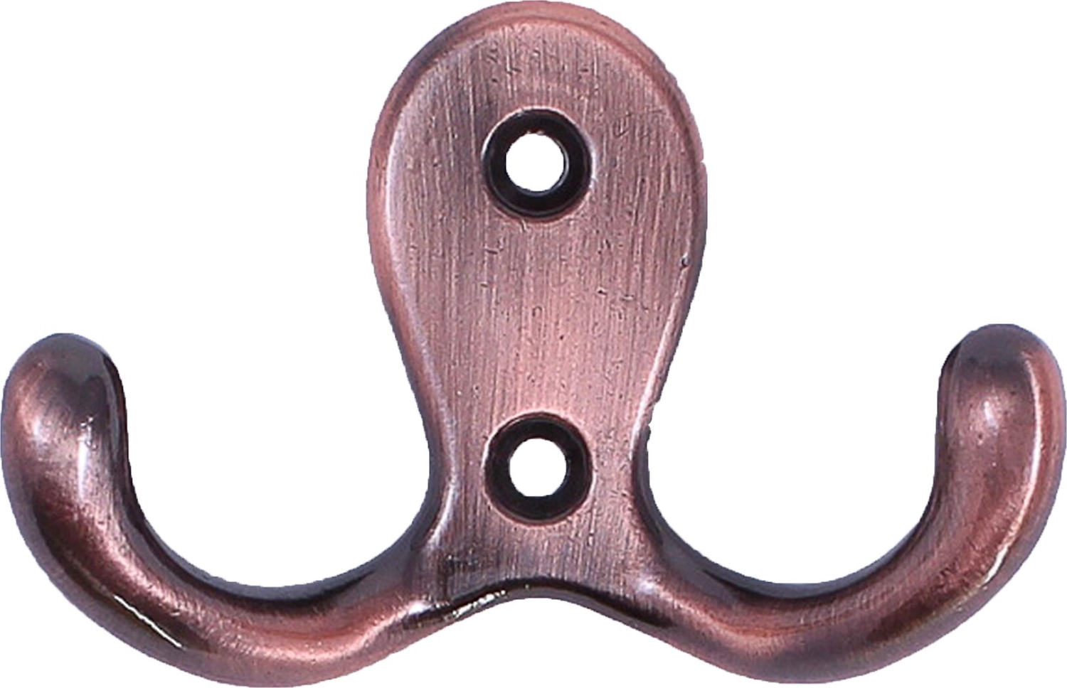 Крючок мебельный Larvij LK0201CU двойной медный