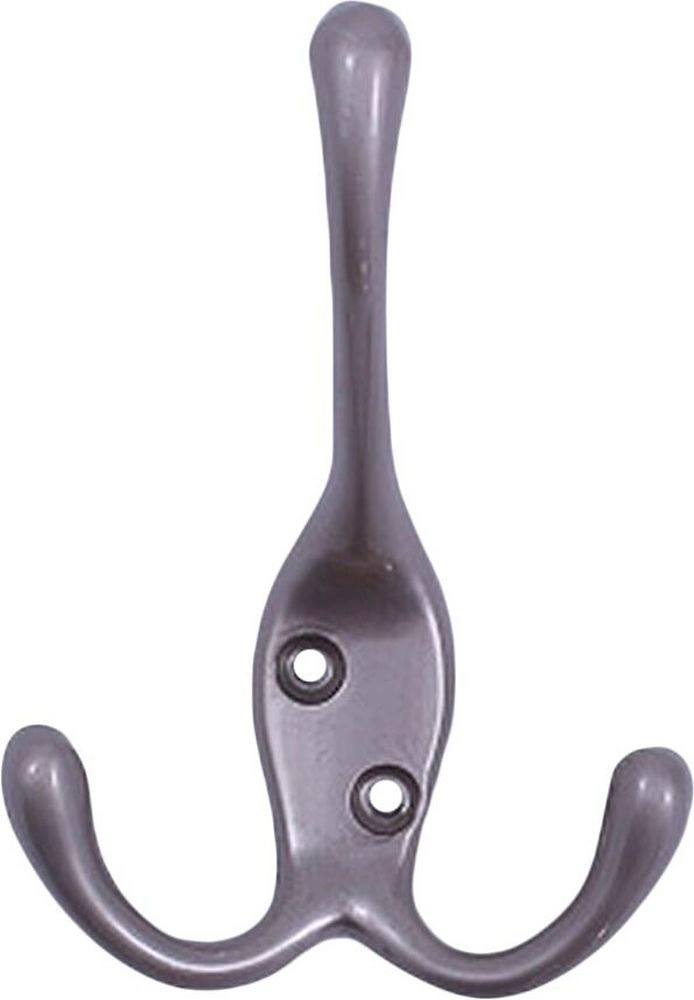 Крючок мебельный Larvij LK0301NI тройной никель