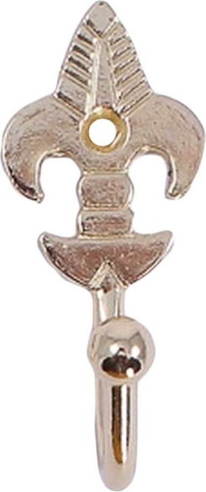 Крючок мебельный Larvij HK1808D Curtain Hook одинарный латунь