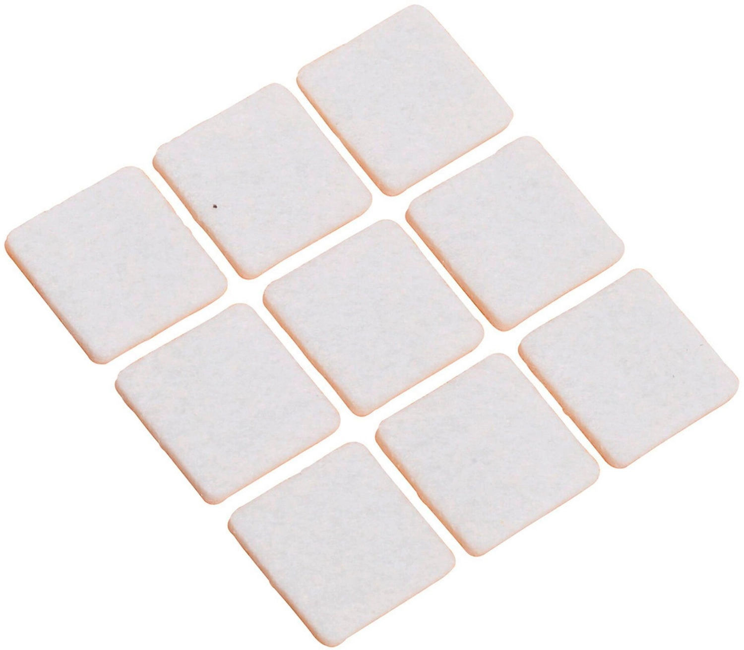 Мебельный подпятник 485163 войлочный 25х25 мм 9 шт