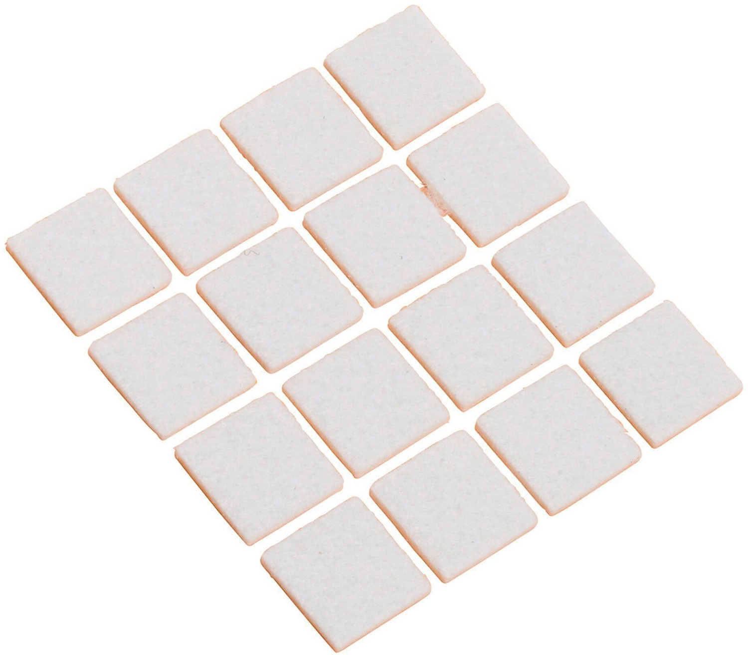 Мебельный подпятник 485162 войлочный 22х22 мм 16 шт