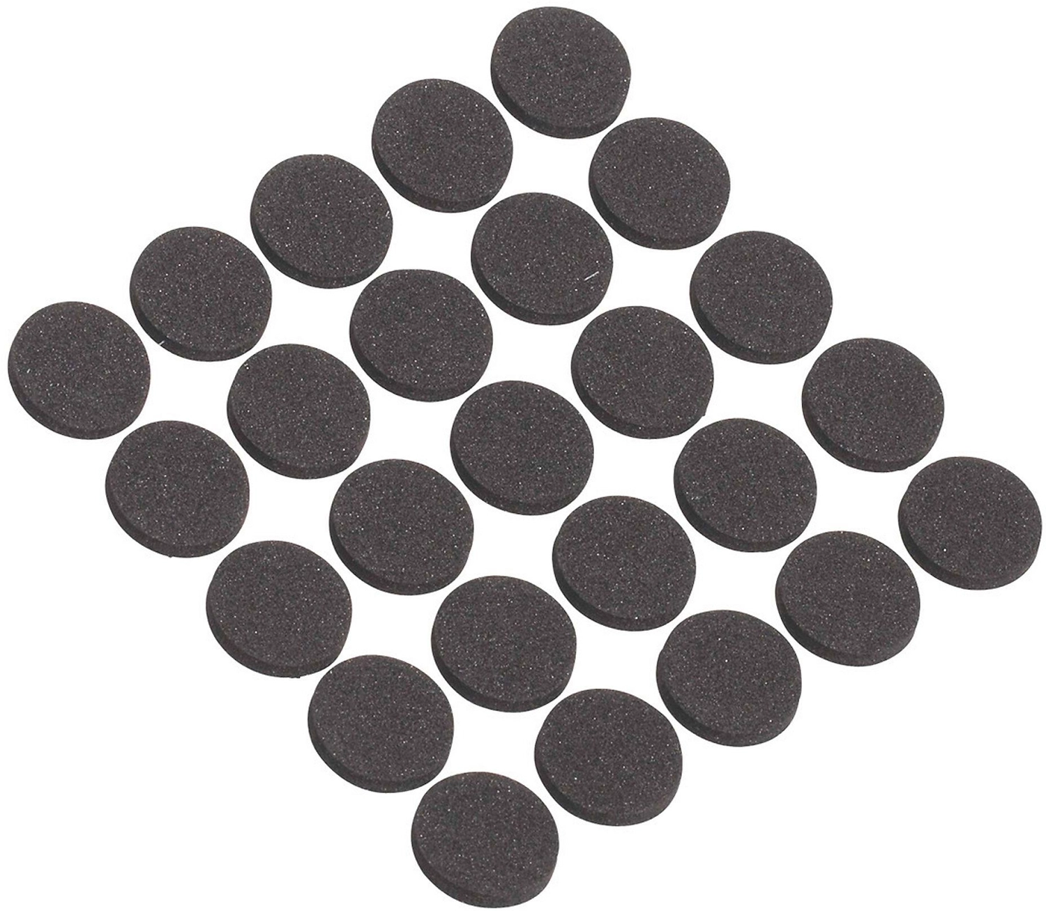 Мебельный подпятник 485189 резиновый 15 мм 25 шт