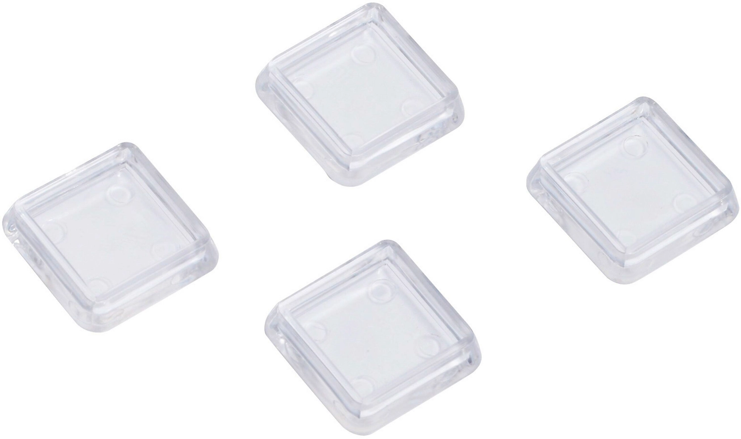 Мебельный подпятник 485193 пластиковый 30х30 мм 4 шт