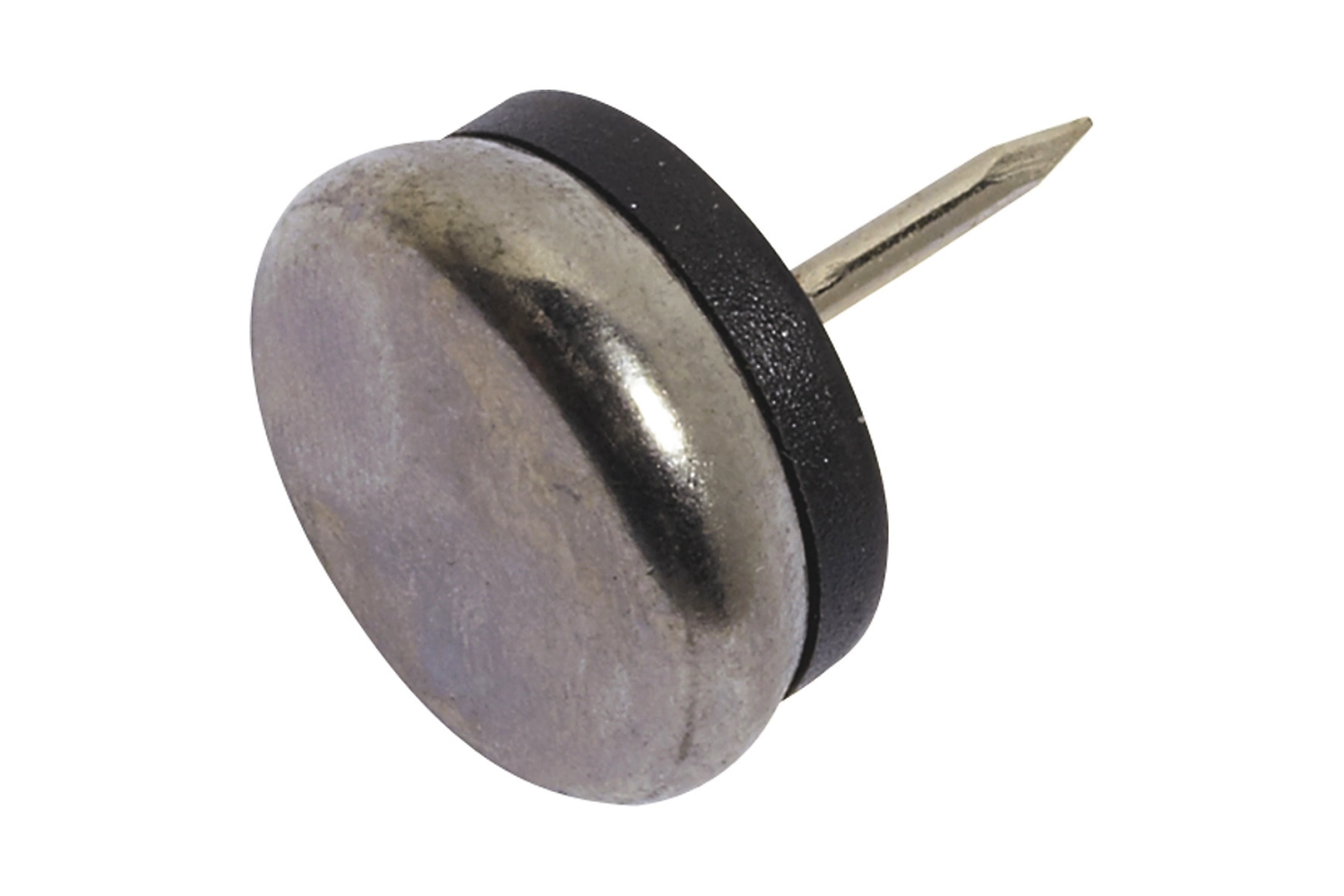 Мебельный подпятник 485217 нержавеющая сталь 22 мм 8 шт