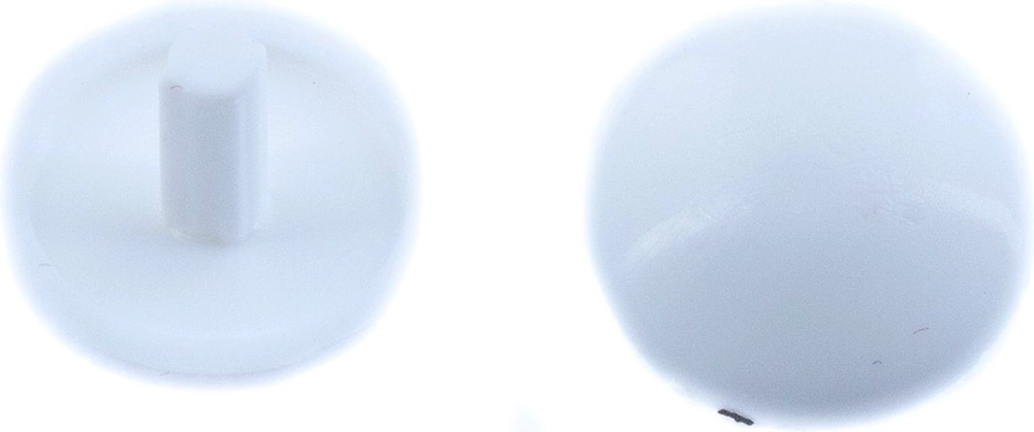 Мебельная заглушка Еlement белый 5 мм 50 шт