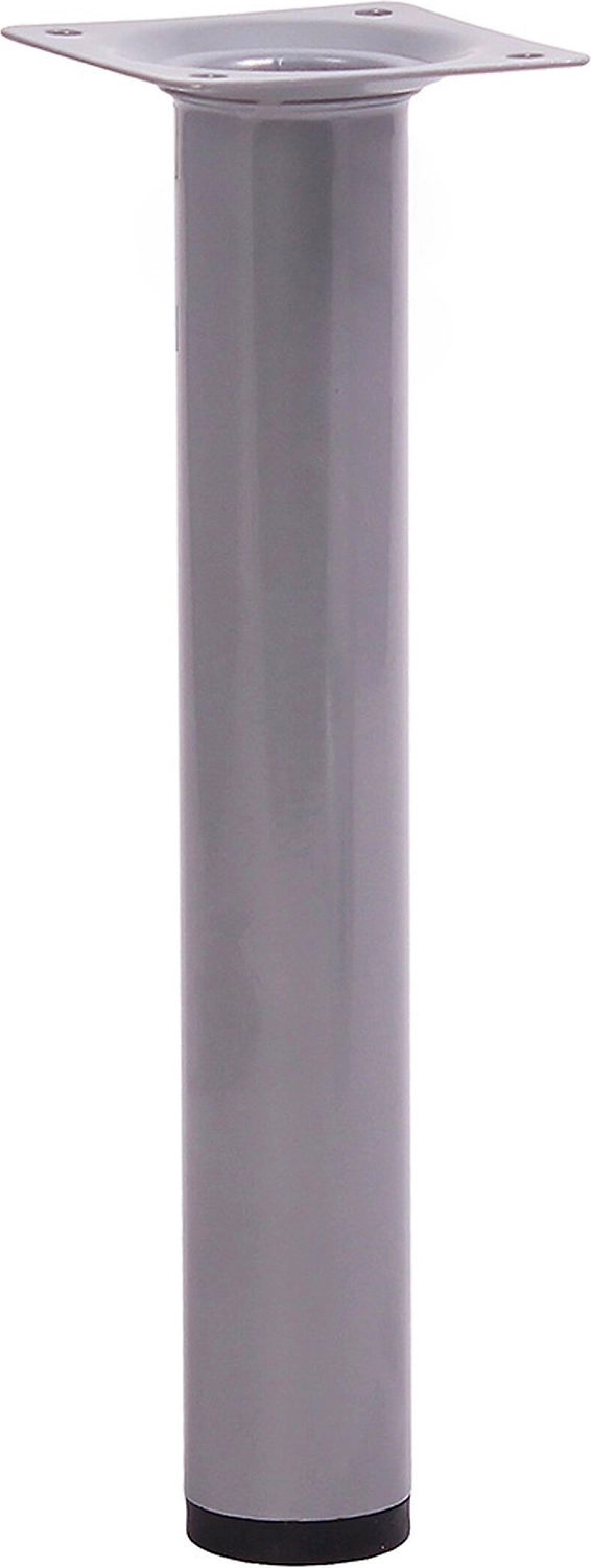 Мебельная ножка Larvij сталь серебро 200 мм