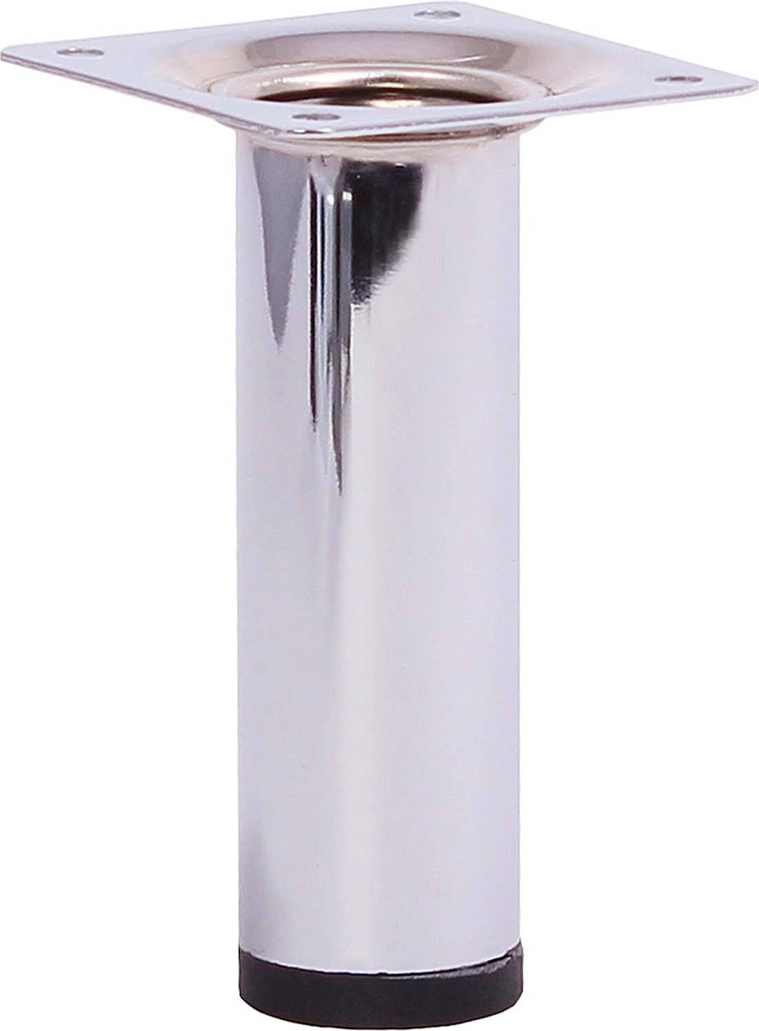 Мебельная ножка Larvij сталь хром 100 мм