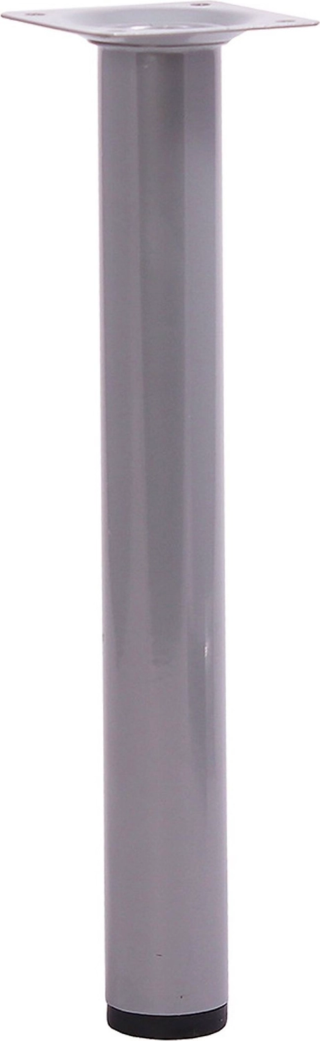 Мебельная ножка Larvij L61R25MS30 сталь серебро 250 мм