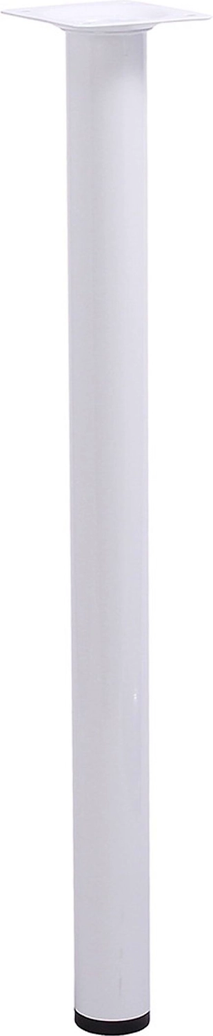 Мебельная ножка Larvij сталь белый 400 мм