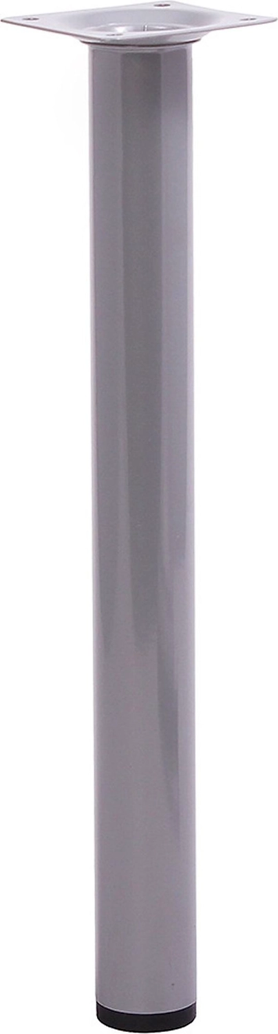 Мебельная ножка Larvij сталь серебро 300 мм