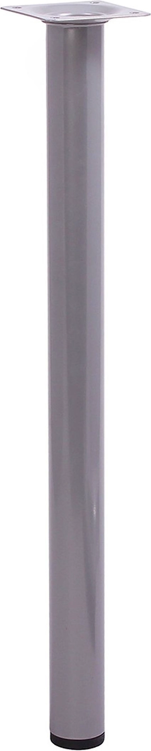 Мебельная ножка Larvij сталь серебро 400 мм