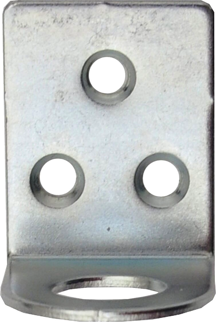 Мебельная проушина угловая JET оцинкованная 90x40x60 мм