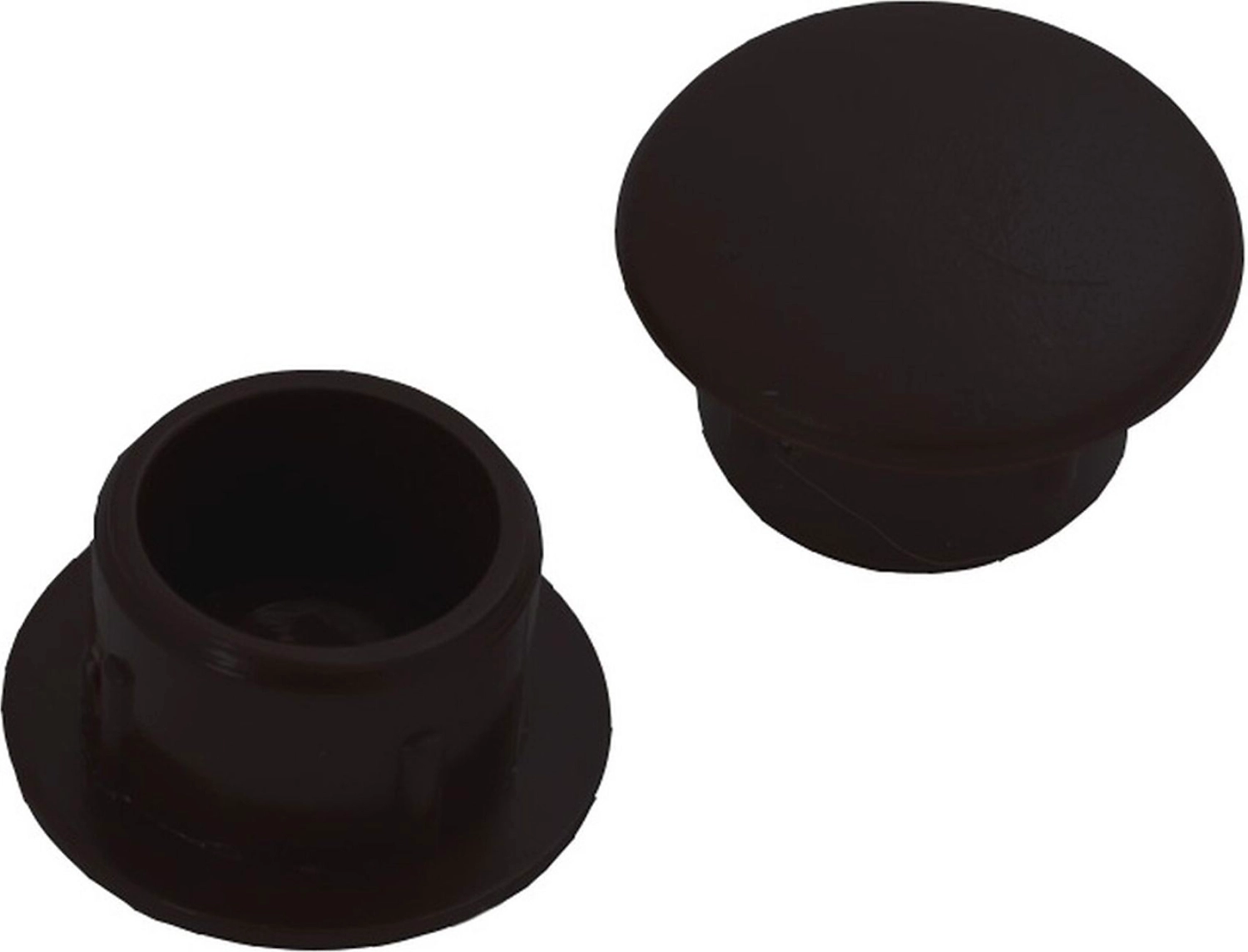 Мебельная заглушка Tech-KREP пластиковая черная 10 мм 35 шт