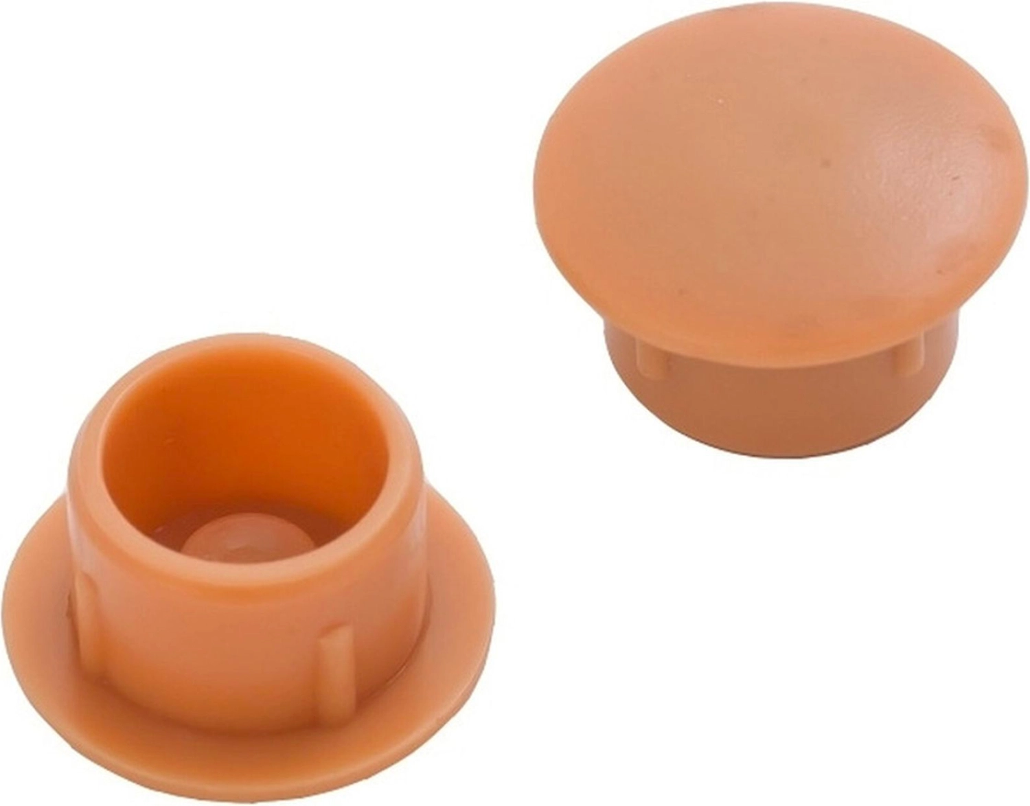 Мебельная заглушка Tech-KREP пластиковая охра 14 мм 30 шт