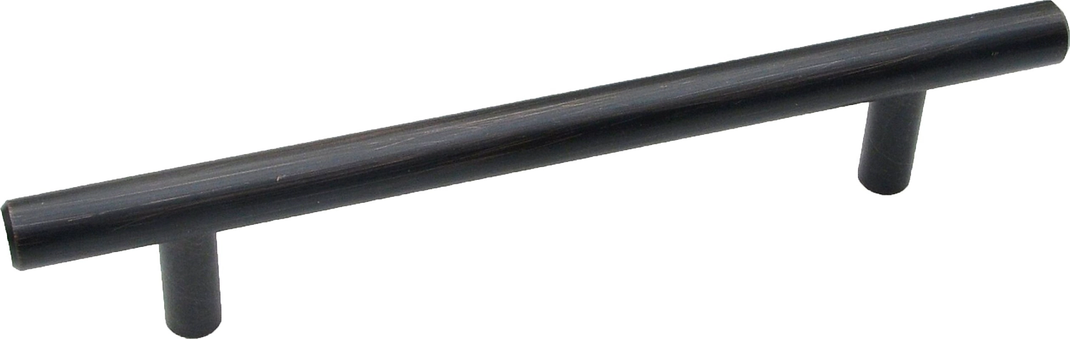 Мебельная ручка  JET 104 м.ц. брашированная античная медь 192 мм