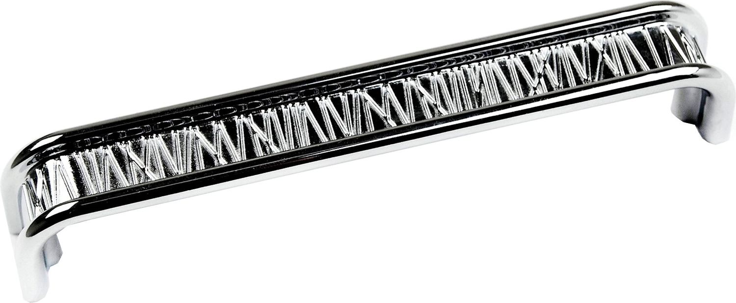 Мебельная ручка-скоба JET 133 цинк хром 128 мм