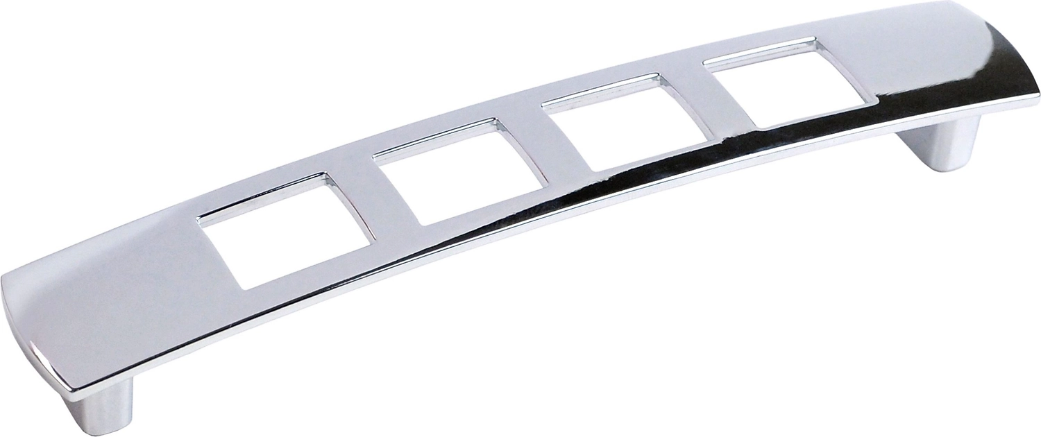 Мебельная ручка-скоба JET 160  цинк хром 128 мм