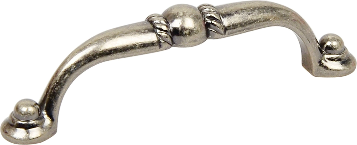 Мебельная ручка-скоба JET 189 античное серебро 96 мм