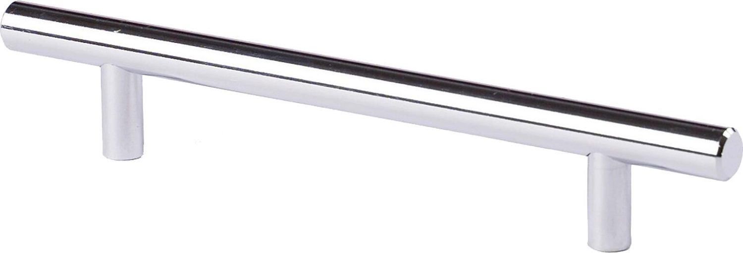 Мебельная ручка-рейлинг Larvij сталь хром 128 мм