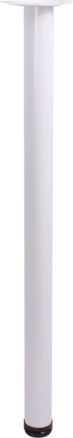 Мебельная ножка Larvij сталь белый 820 мм