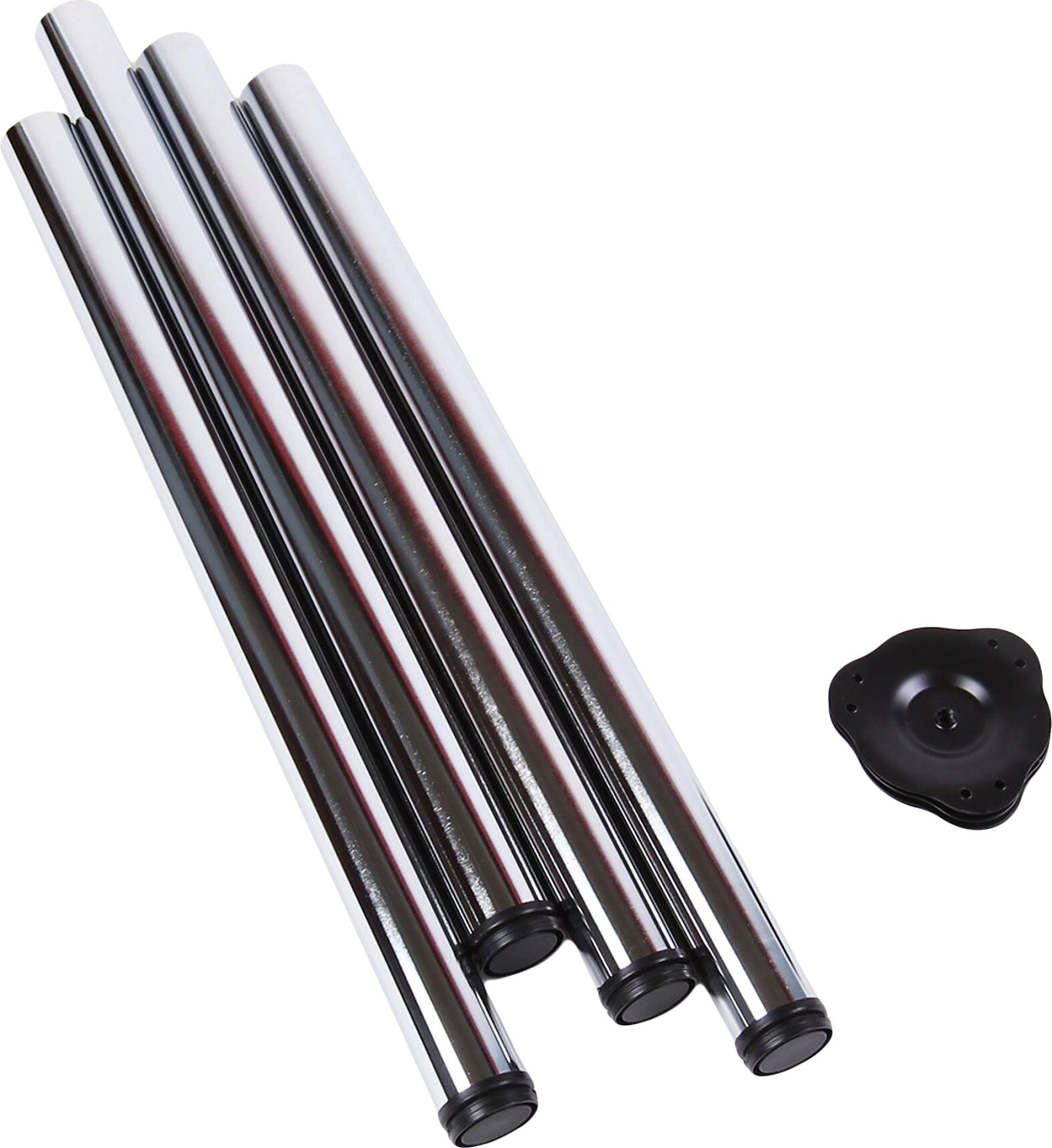 Мебельная ножка Larvij сталь хром 710 мм  4 шт