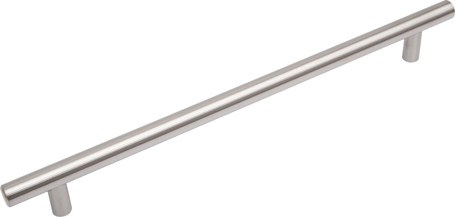 Мебельная ручка - рейлинг BOYARD AGENT нержавеющая сталь 192 мм