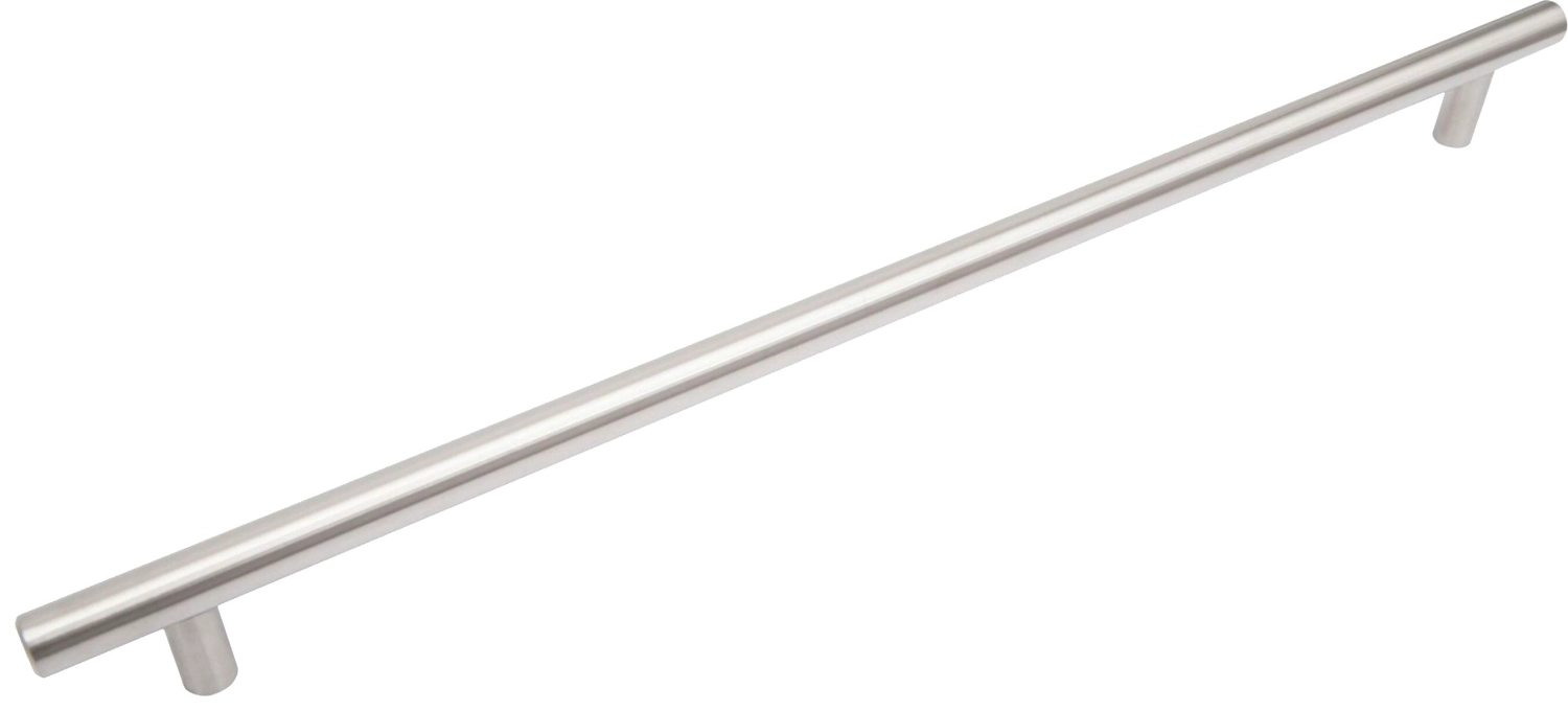 Мебельная ручка - рейлинг BOYARD AGENT нержавеющая сталь 256 мм