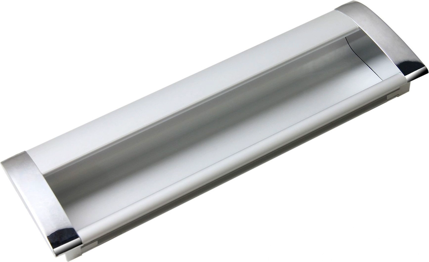 Мебельная ручка - скоба BOYARD сатиновый хром 128 мм