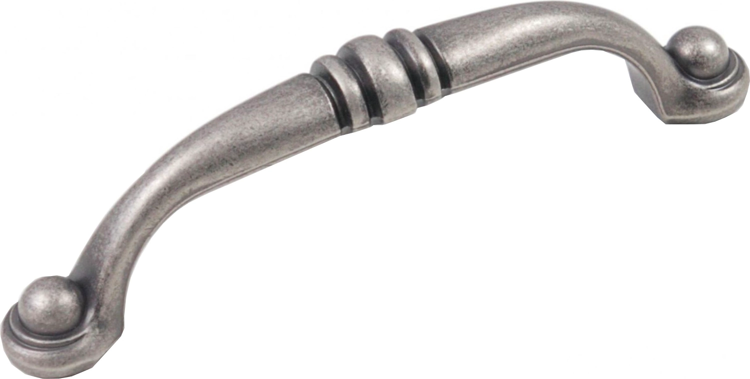 Мебельная ручка - скоба BOYARD BARSA черненый старинный цинк  96 мм