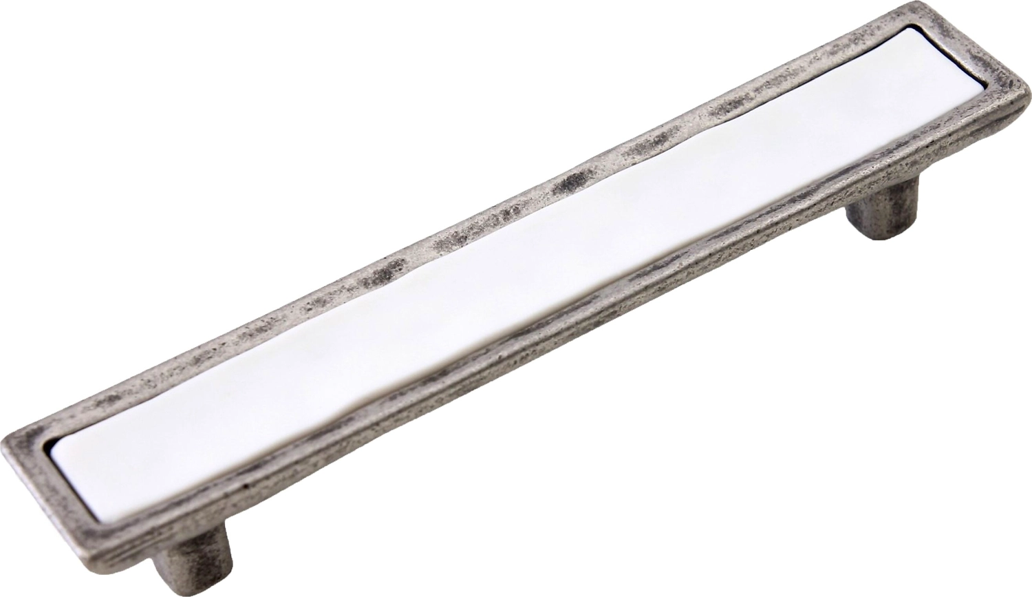 Мебельная ручка-скоба BOYARD TOTEM черненый старинный цинк 128 мм