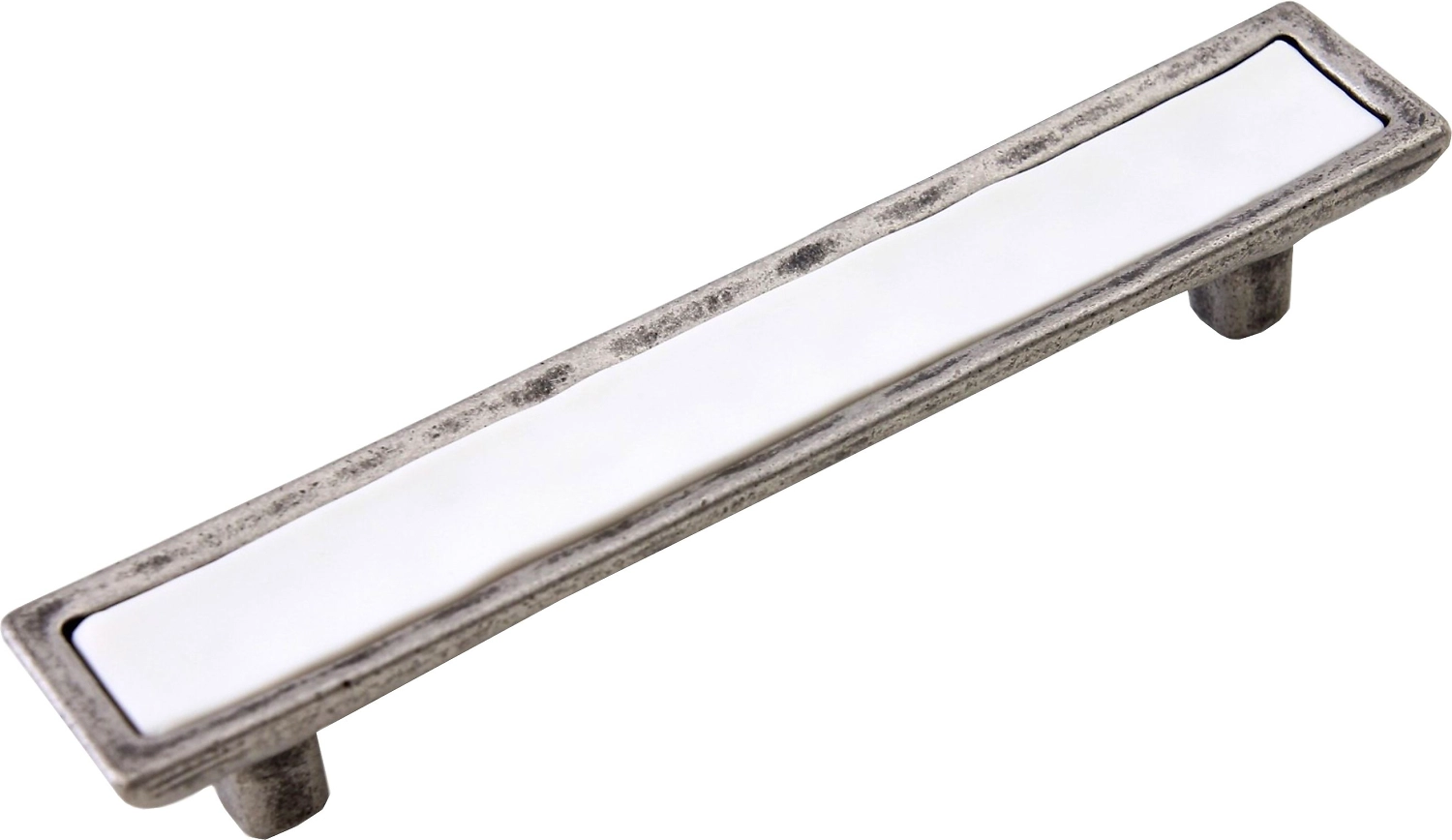 Мебельная ручка-скоба BOYARD TOTEM черненый старинный цинк 96 мм