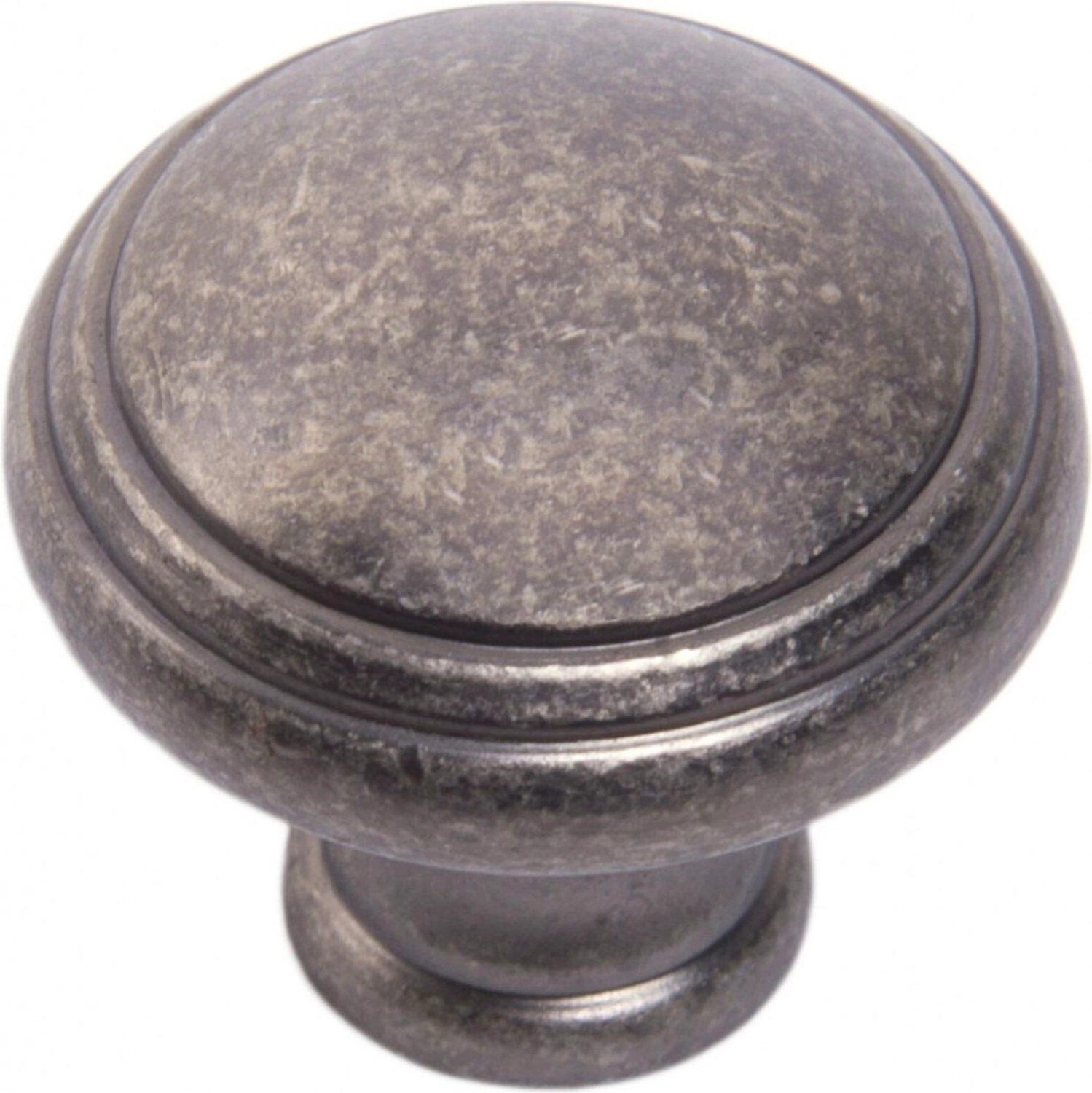 Мебельная ручка-кнопка BOYARD UNICA черненый старинный цинк