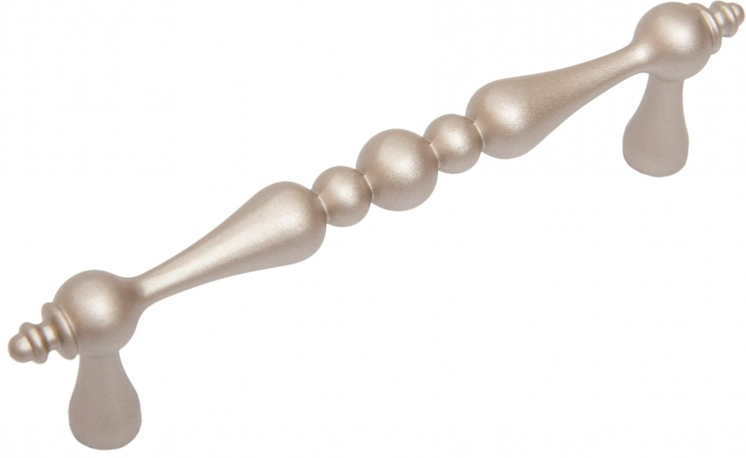 Мебельная ручка-скоба BOYARD UNICA розовое шампанское 96 мм