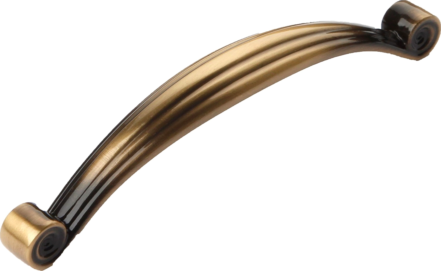 Мебельная ручка-скоба BOYARD VICTORIA брашированная старинная бронза 128 мм