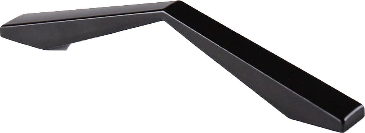 Мебельная ручка-скоба Larvij Лондон  черная 96 мм