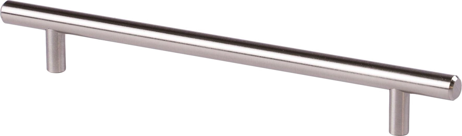 Мебельная ручка-рейлинг Larvij  матовый никель 224 мм