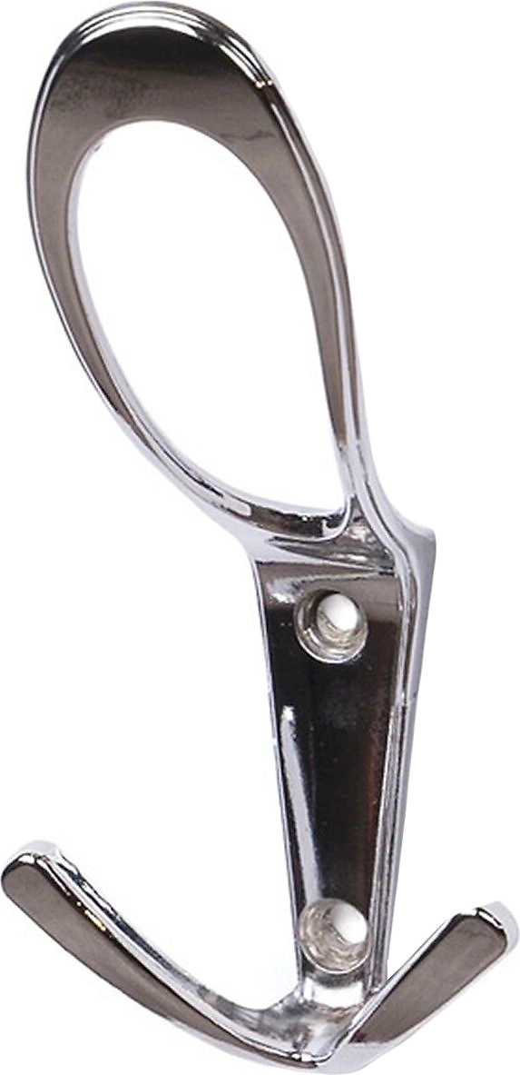 Крючок мебельный Larvij N04 тройной хром