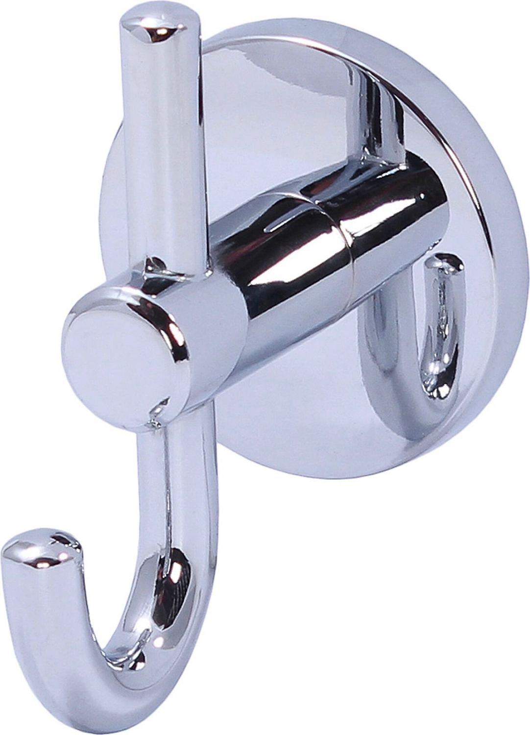 Крючок мебельный Larvij JIN одинарный хром